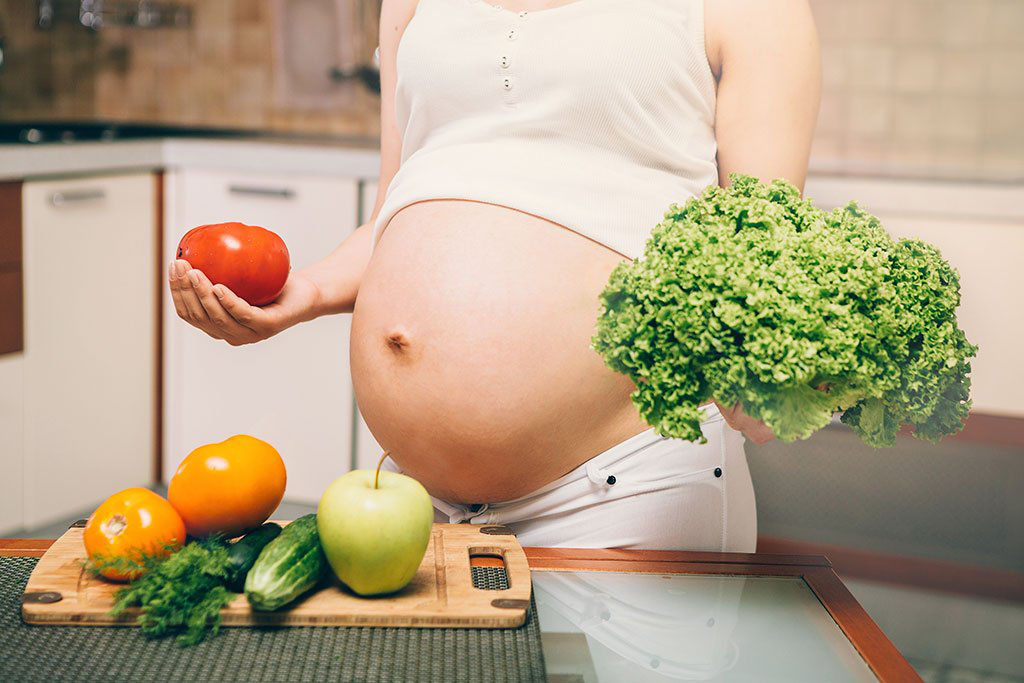 Dinh dưỡng cho mẹ bầu tháng cuối thai kỳ