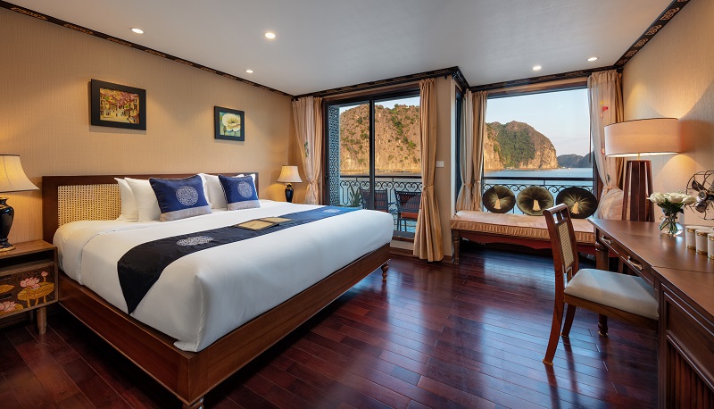 Hạng phòng Junior Suite du thuyền Indochine