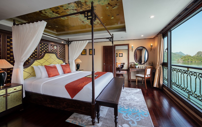 Hạng phòng President Suite du thuyền Indochine