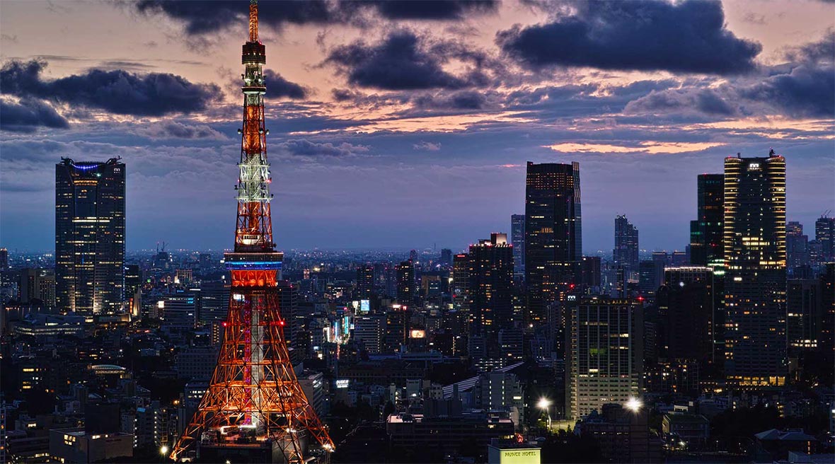 Du lịch tại Tháp Tokyo Nhật Bản