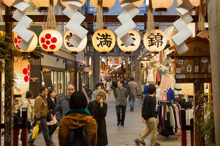 Khu phố chợ Nishiki Nhật Bản